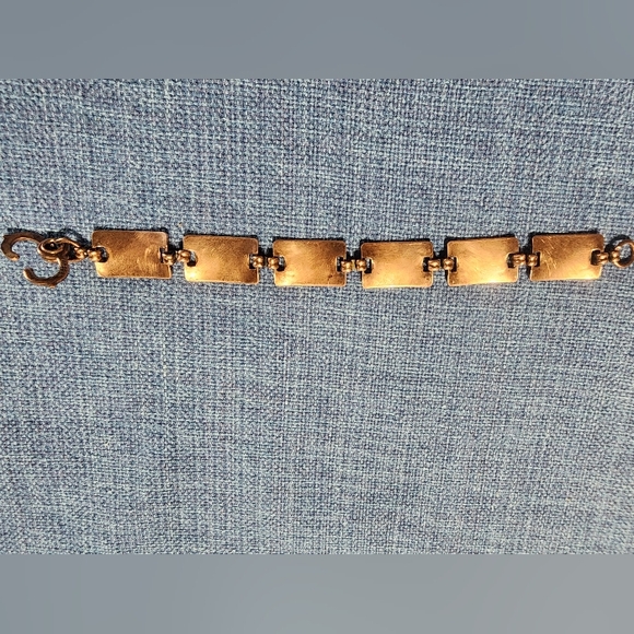 Vintage Copper Bracelet Native American Style - Picture 3 of 4